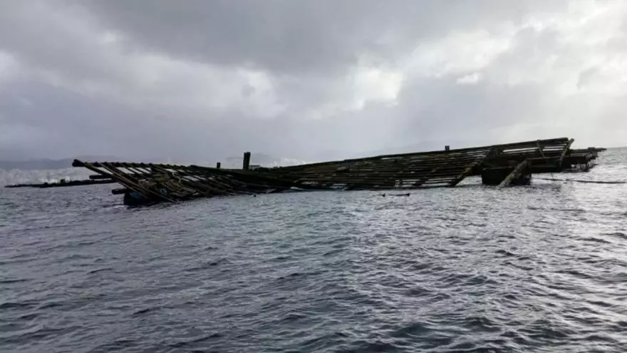 Detectan 18 bateas rotas en la ría de Vigo,1 en Aldán y 3 en la de Pontevedra