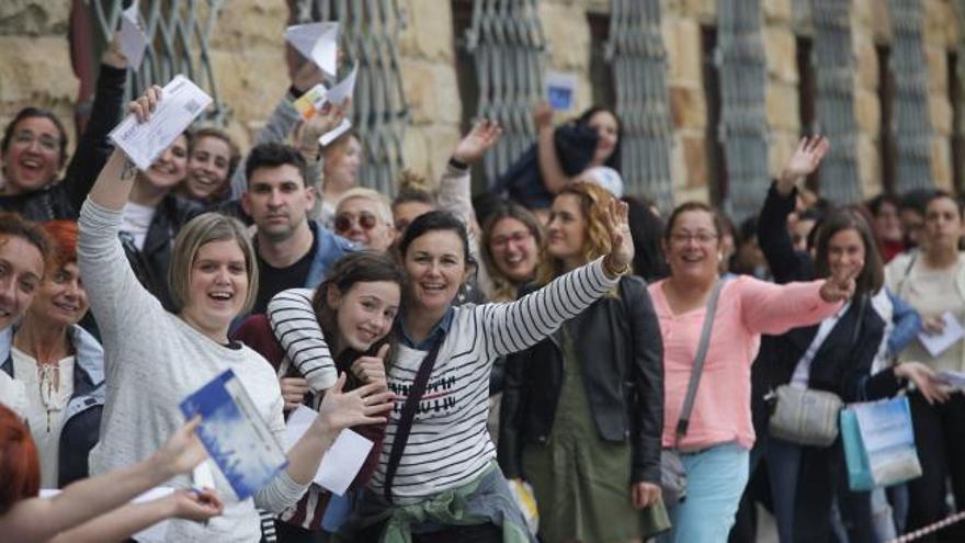 Ricky Martin desata la locura en Gijón