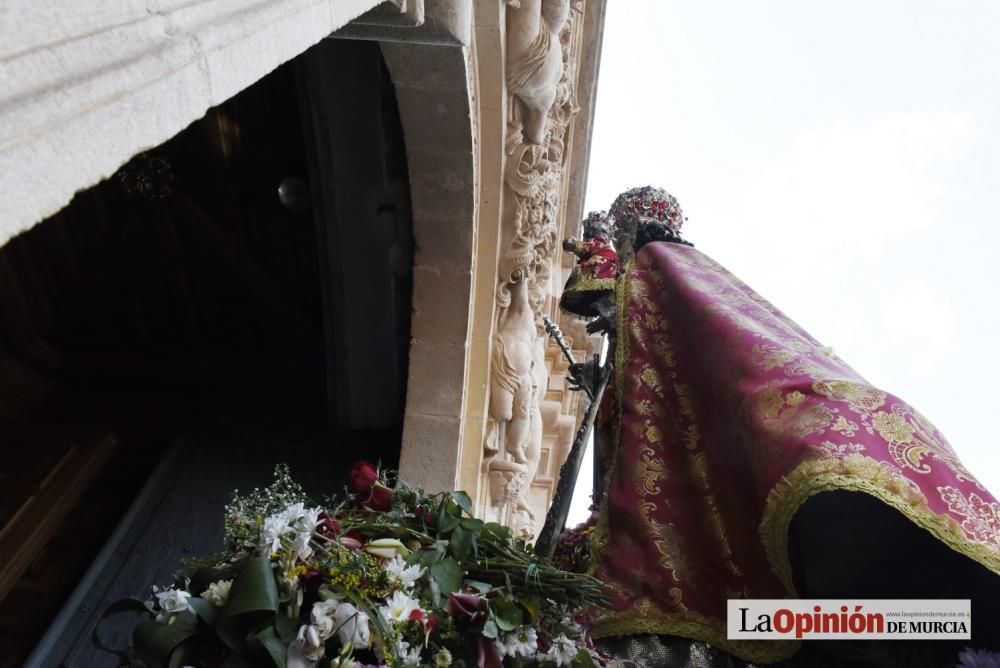 Romería de la Virgen de la Fuensanta: Llegada al S