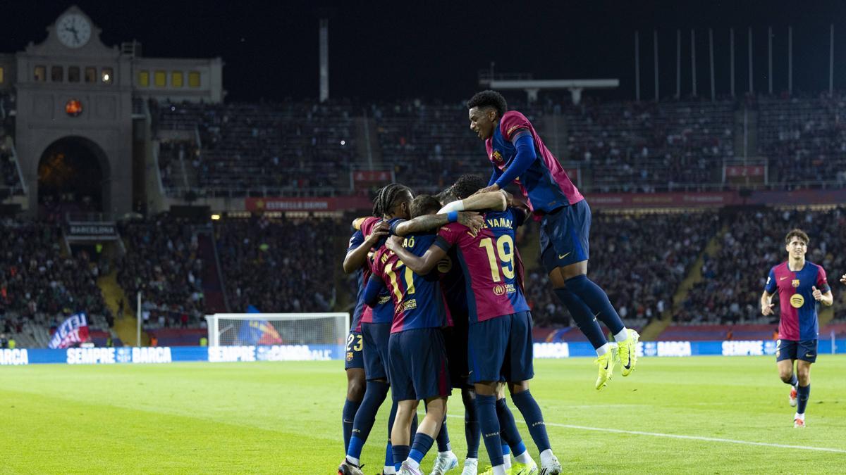 La alineación del FC Barcelona frente al Bayern de Munich