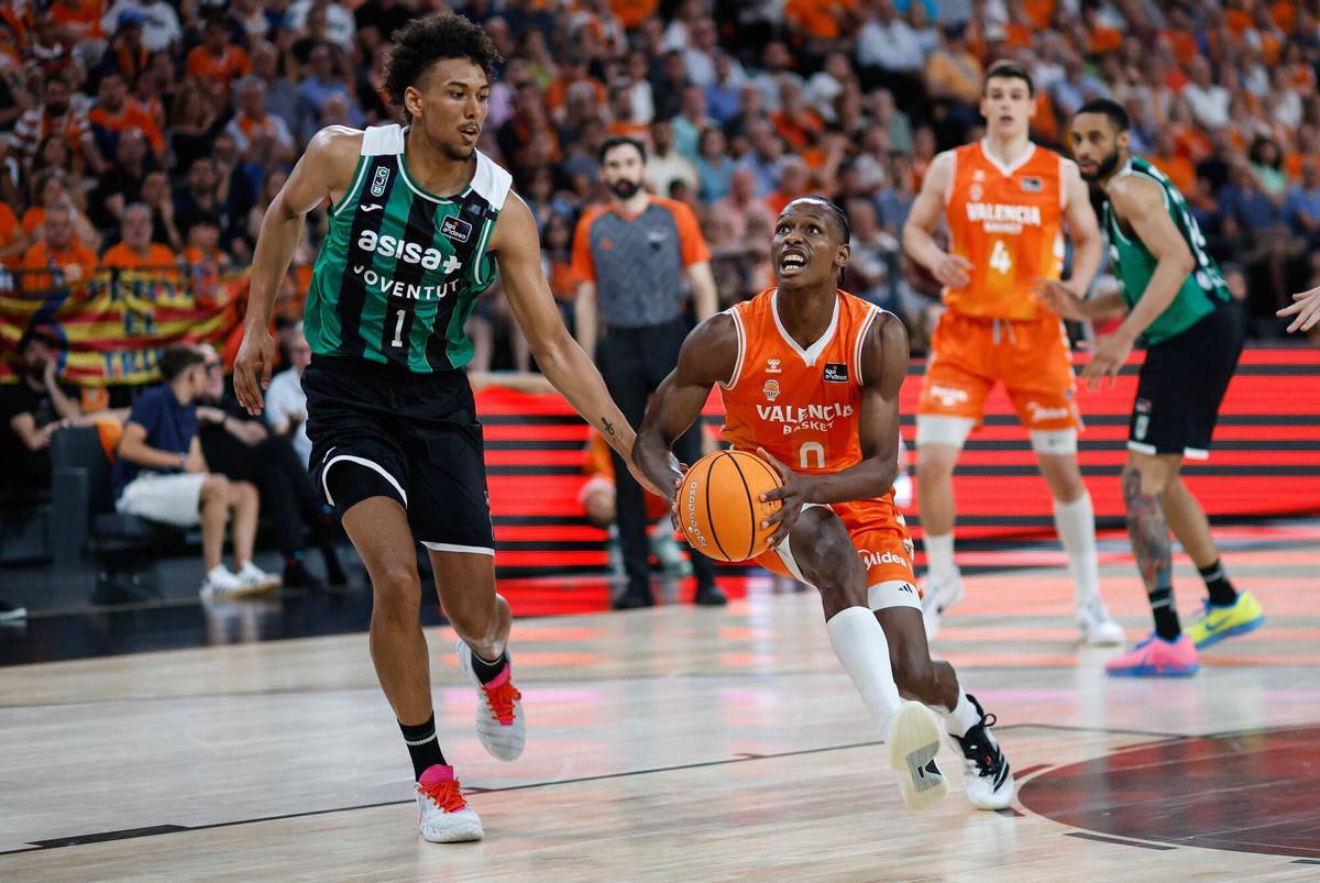 Valencia VLC SPD Baloncesto segundo partido de la semifinal de los play off de la liga Endesa entre el Valencia Basket y el Asisa Joventut de Badalona