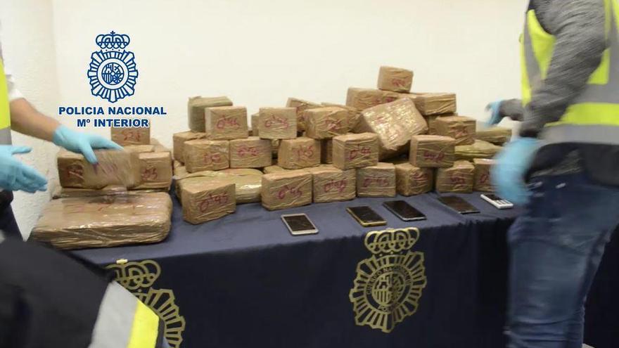 Incautados 140 kilos de droga en Marbella