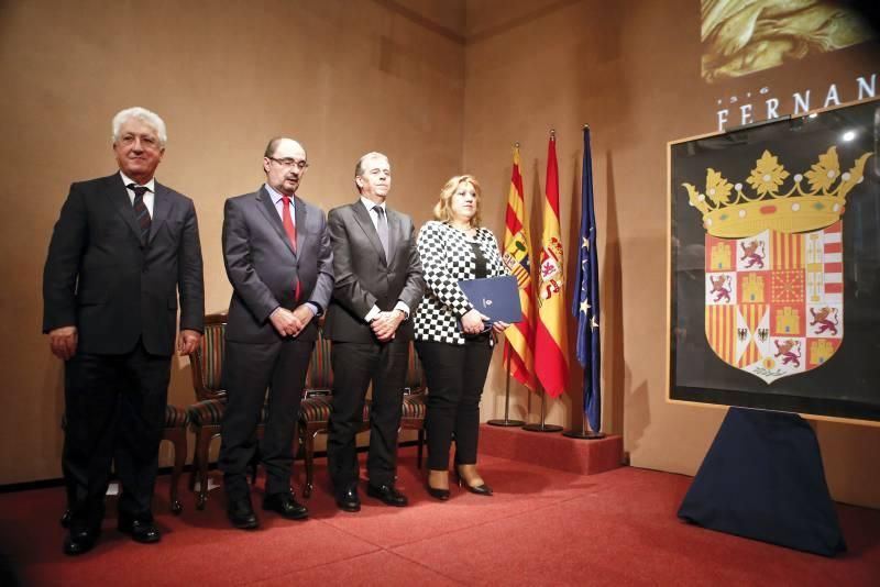 Aragón ensalza a Fernando II