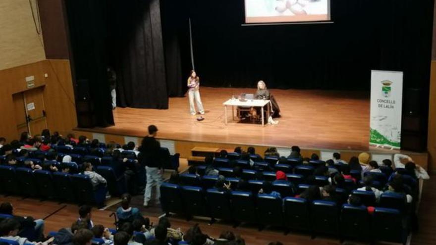 La conferencia en Lalín.