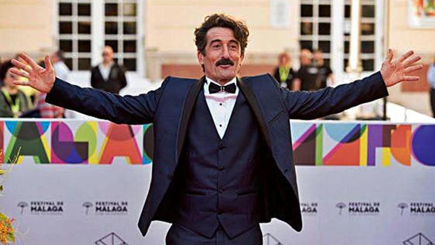 El actor Luis Zahera, este año en la XXII Edición del Festival Cine Español de Málaga.