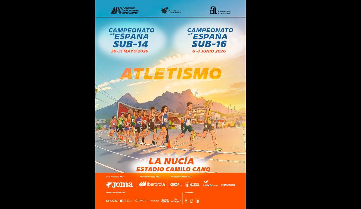 La Nucia cartel Atletismo ctoESP 2026
