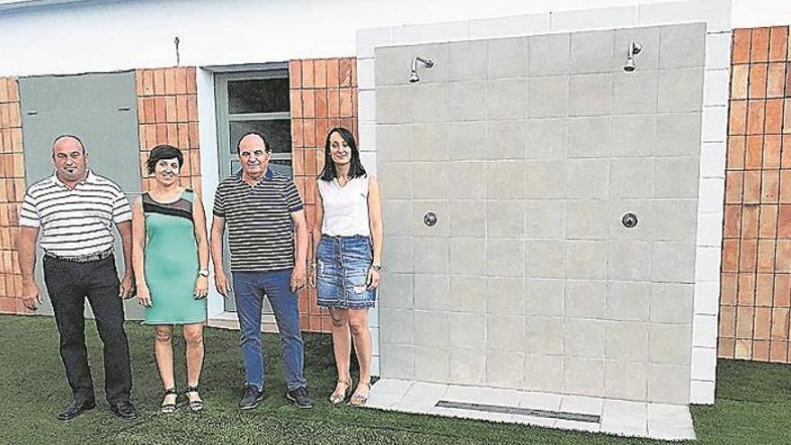 La remodelación en la piscina de les useres ya está finalizada