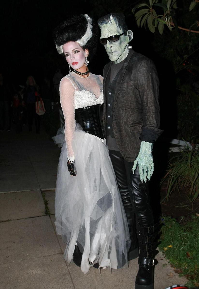 .Kate Beckinsale y Michael Seen, de Frankenstein y su novia