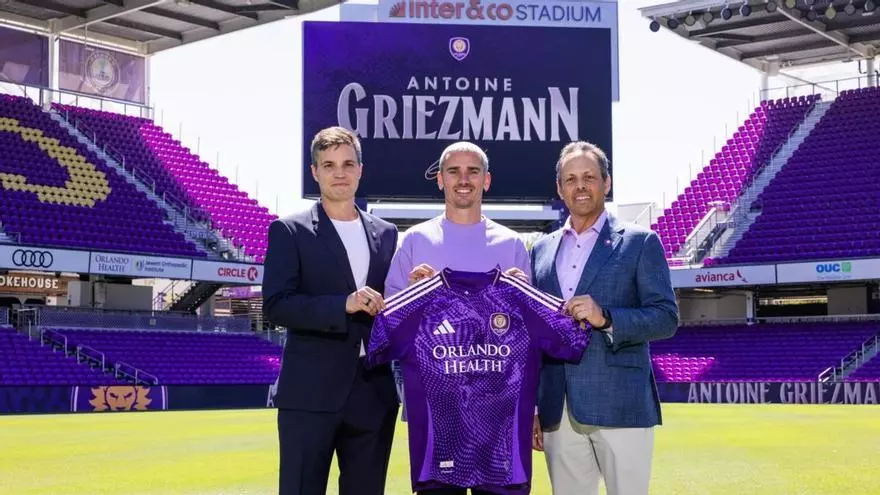 El director deportivo de Orlando City le da la bienvenida a Griezmann
