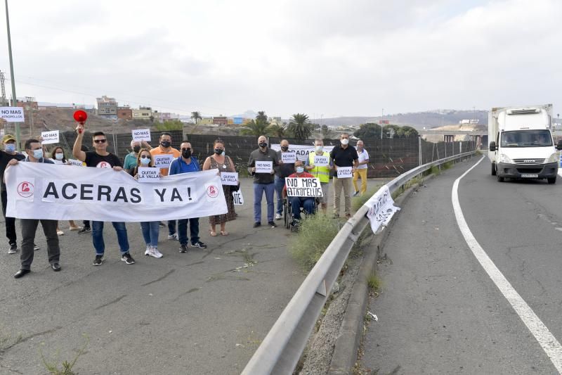 Manifestación de vecinos de Almatriche