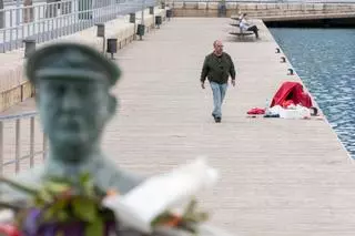 La Autoridad Portuaria proyecta mezclar el memorial del Stanbrook con el de otros marinos alicantinos ilustres