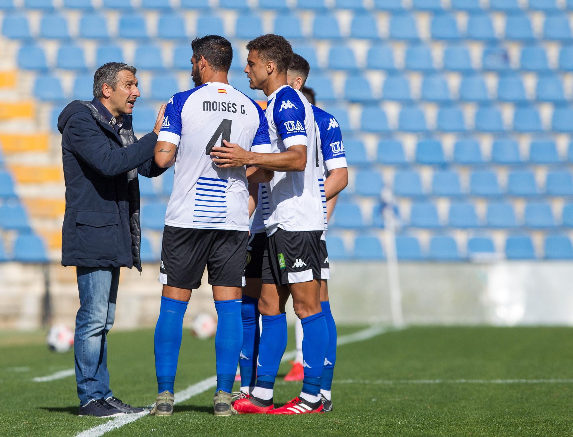 Las imágenes del partido Hércules - Peña Deportiva