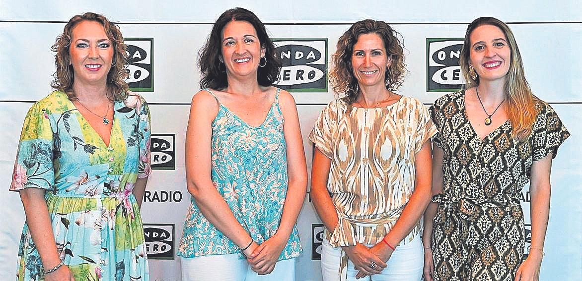 Elka Dimitrova, Catalina Salom. Aina Calafat y Raquel Arevalo.