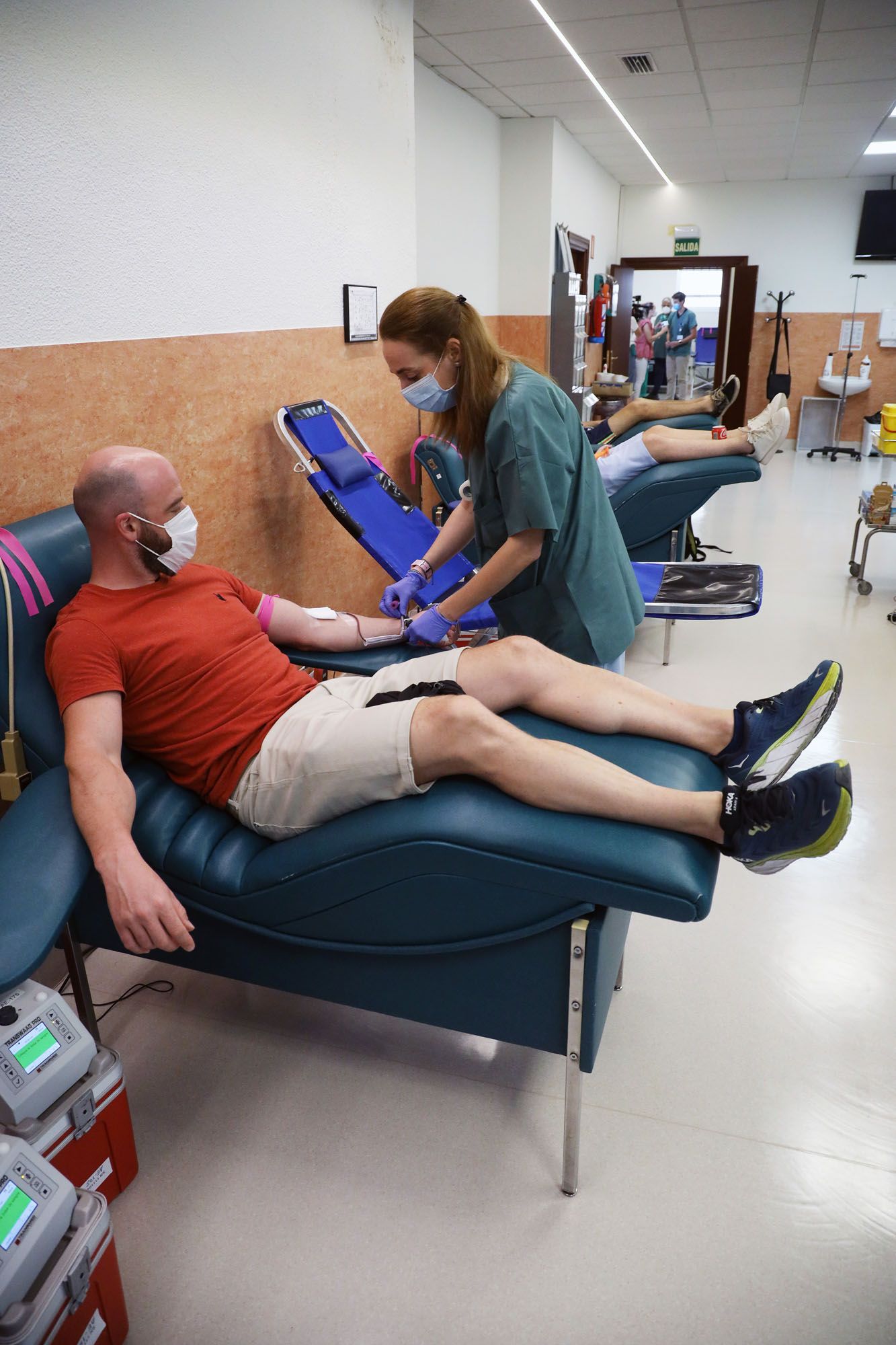 Colecta extraordinaria de sangre y plasma en el Centro de Transfusiones de Málaga