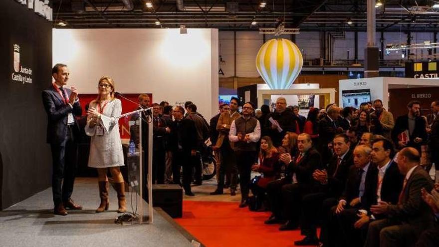 Prieto Calderón junto a Martín Pozo en Fitur 2017.