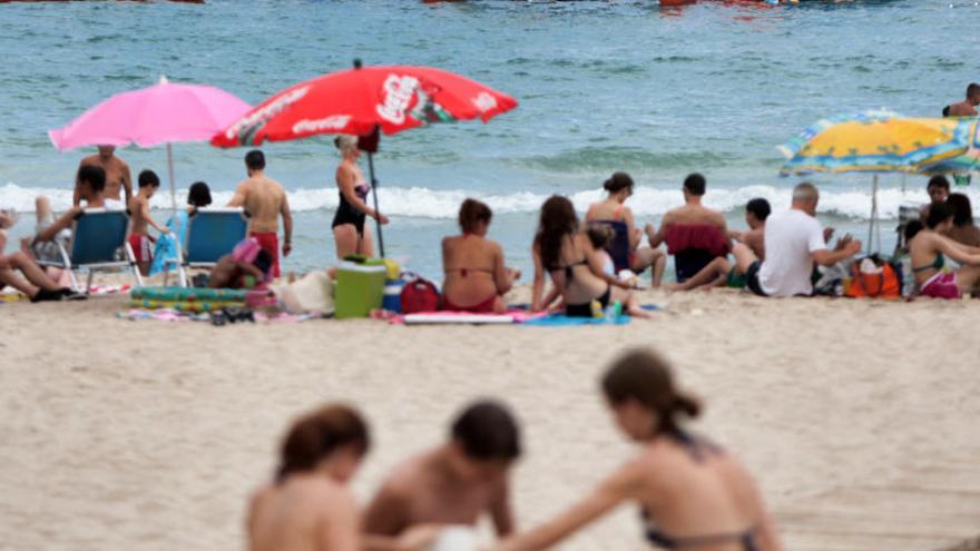 Playa centro de La Vila