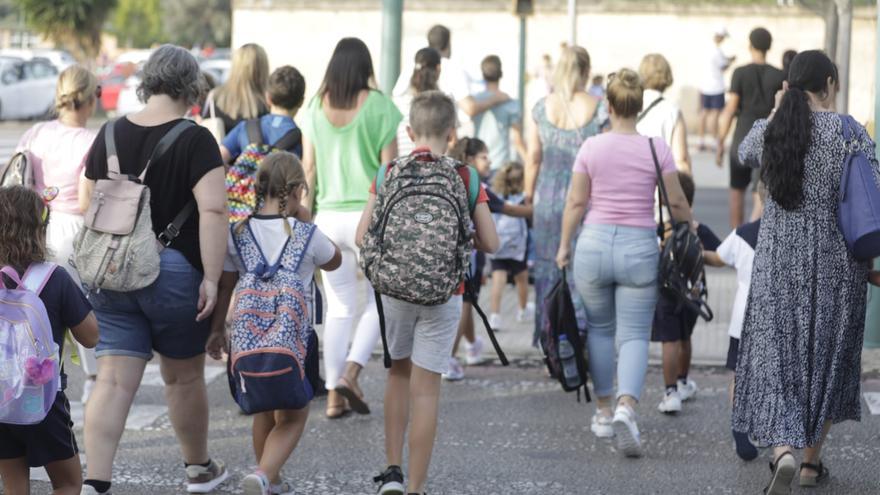 Vuelta al cole en Baleares: cerca de 160.000 alumnos regresan hoy a las aulas