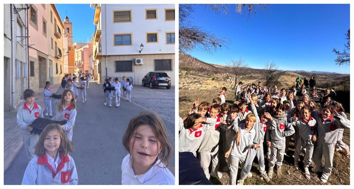 Los alumnos del Edelweiss School pasaron una jornada de lo más entretenida en Torás.