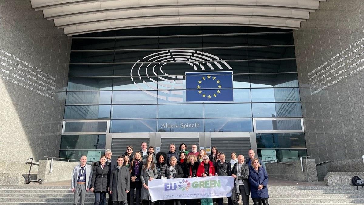 Representantes de EU GREEN en Bruselas.