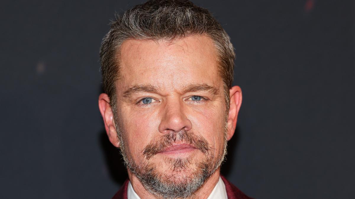 Matt Damon en la premiere 'La Odisea'