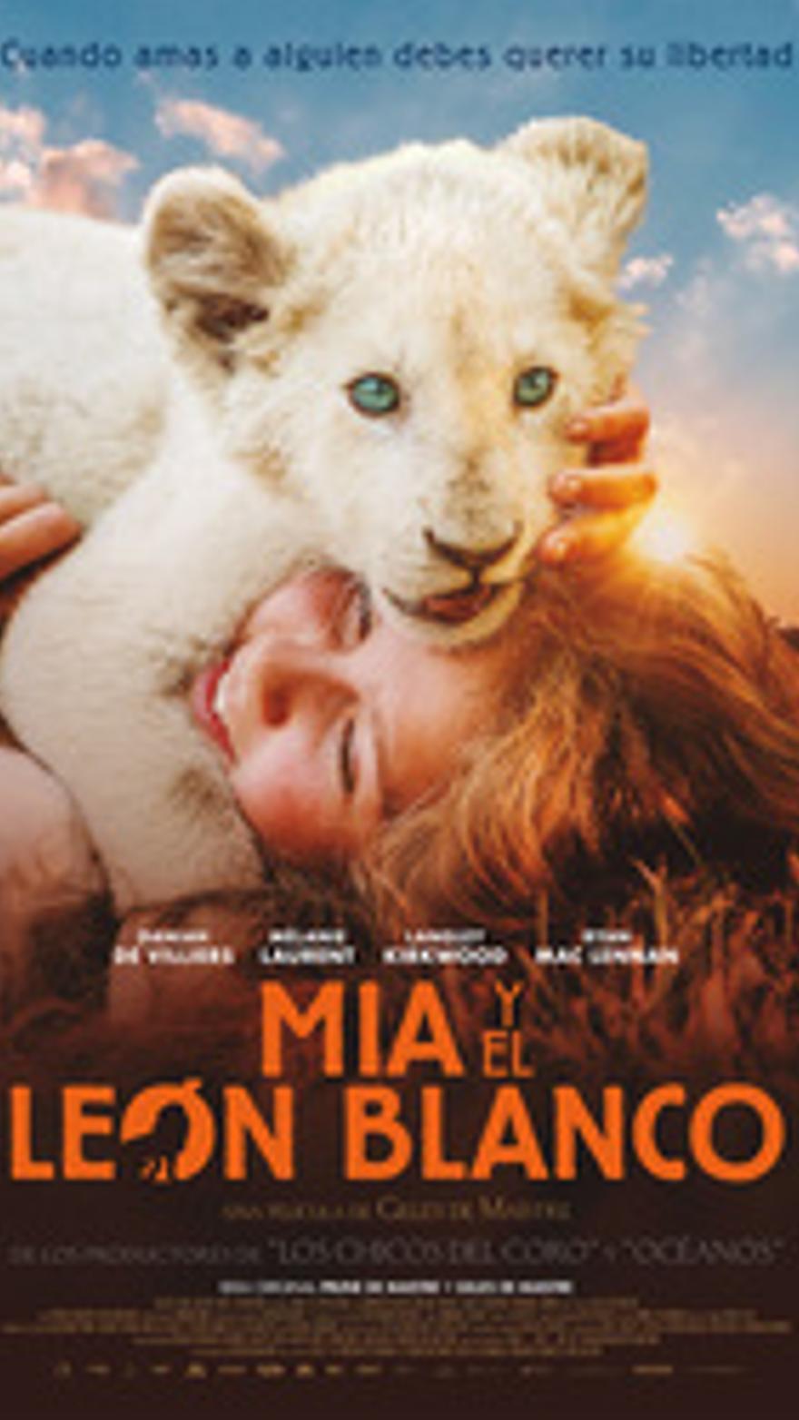 Mia y el león blanco