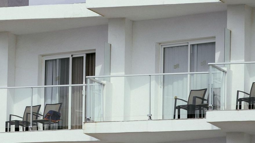 Habitaciones en un hotel de Torremolinos.