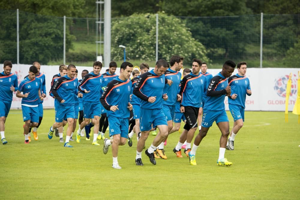 Entrenamiento del Real Oviedo