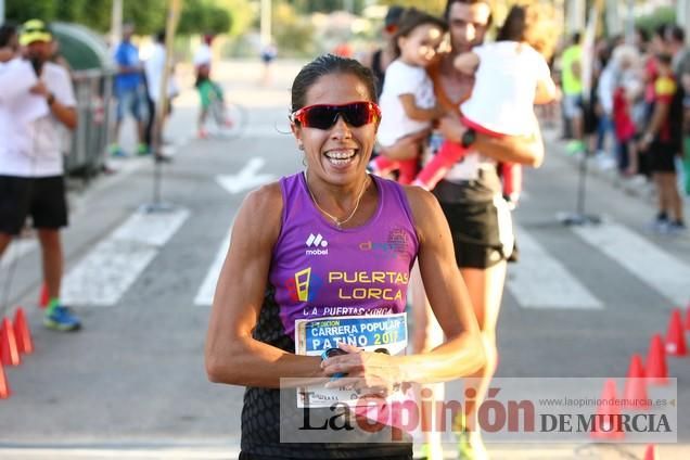 Carrera popular en Patiño.