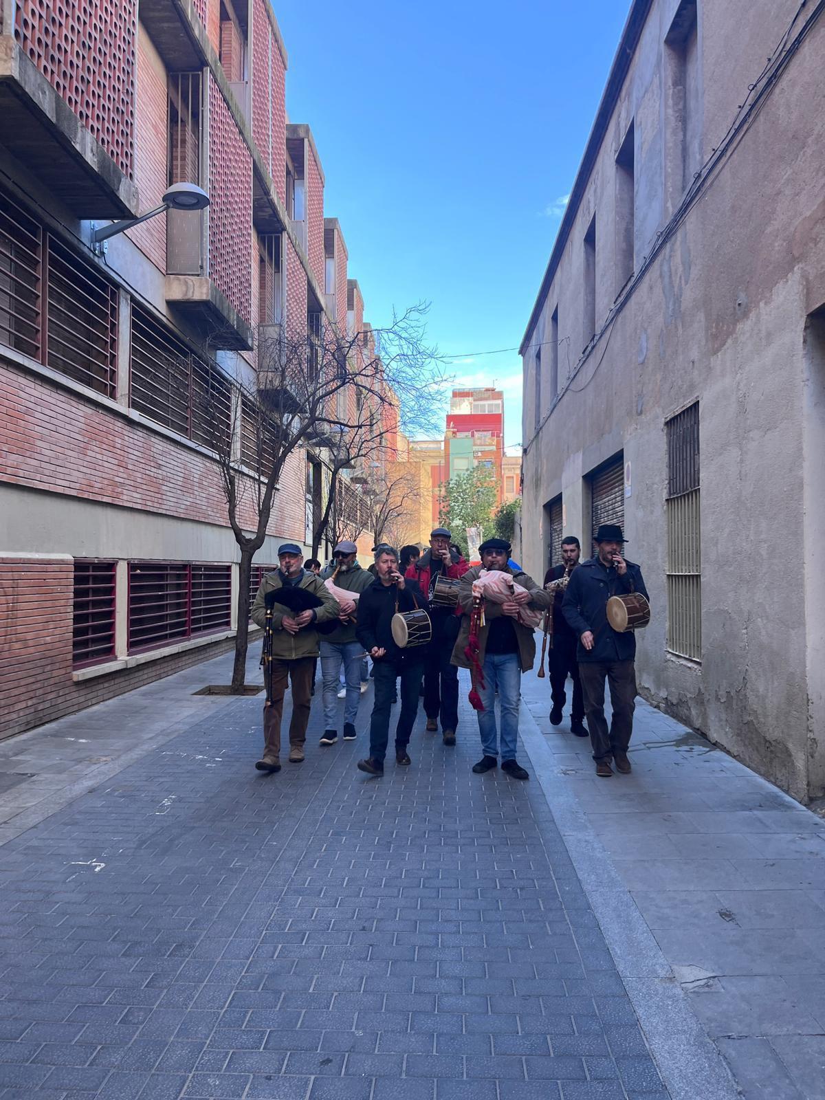 Las imágenes de la fiesta de Sant Antoni de Gràcia