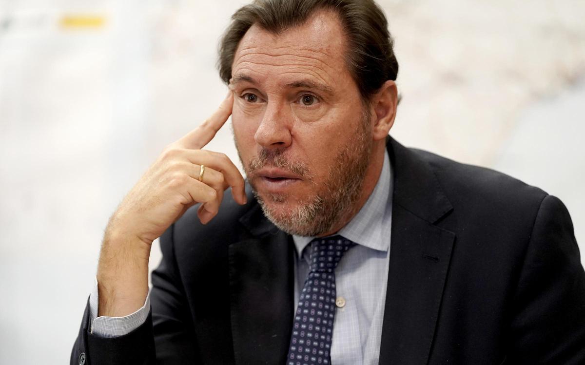 Óscar Puente, ministro de Transportes.