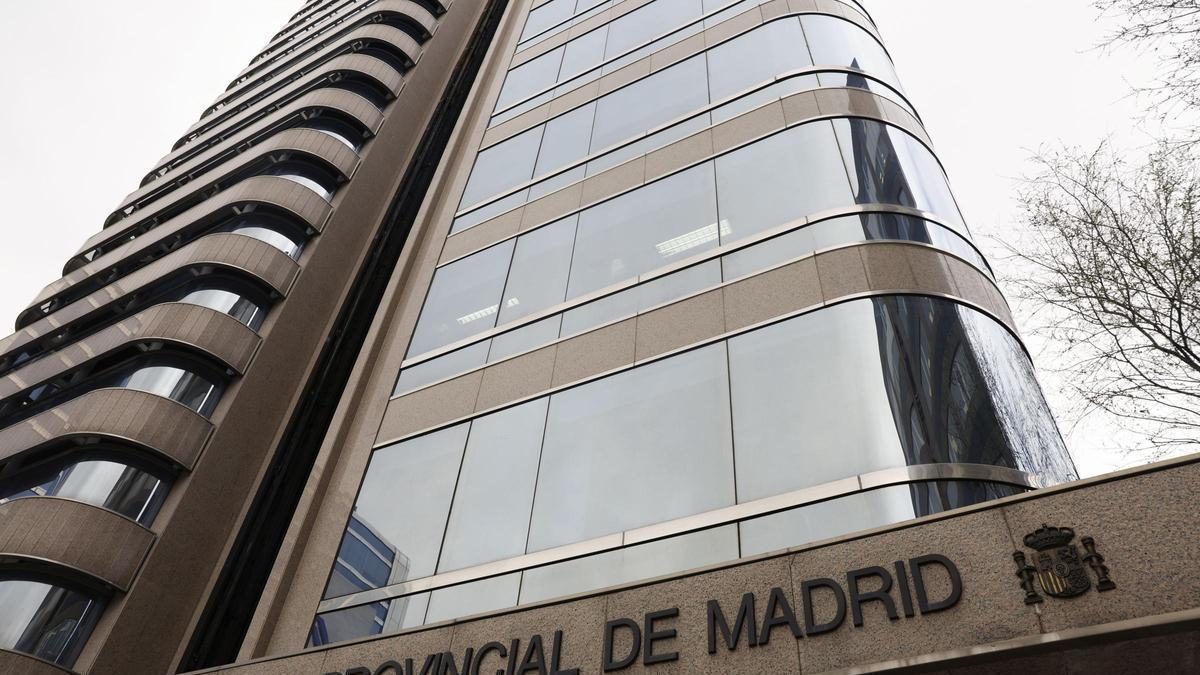 Audiencia Provincial de Madrid.