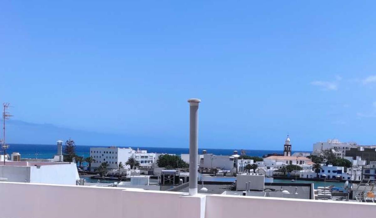 Vistas que se pueden disfrutar desde el apartamento de Arrecife.