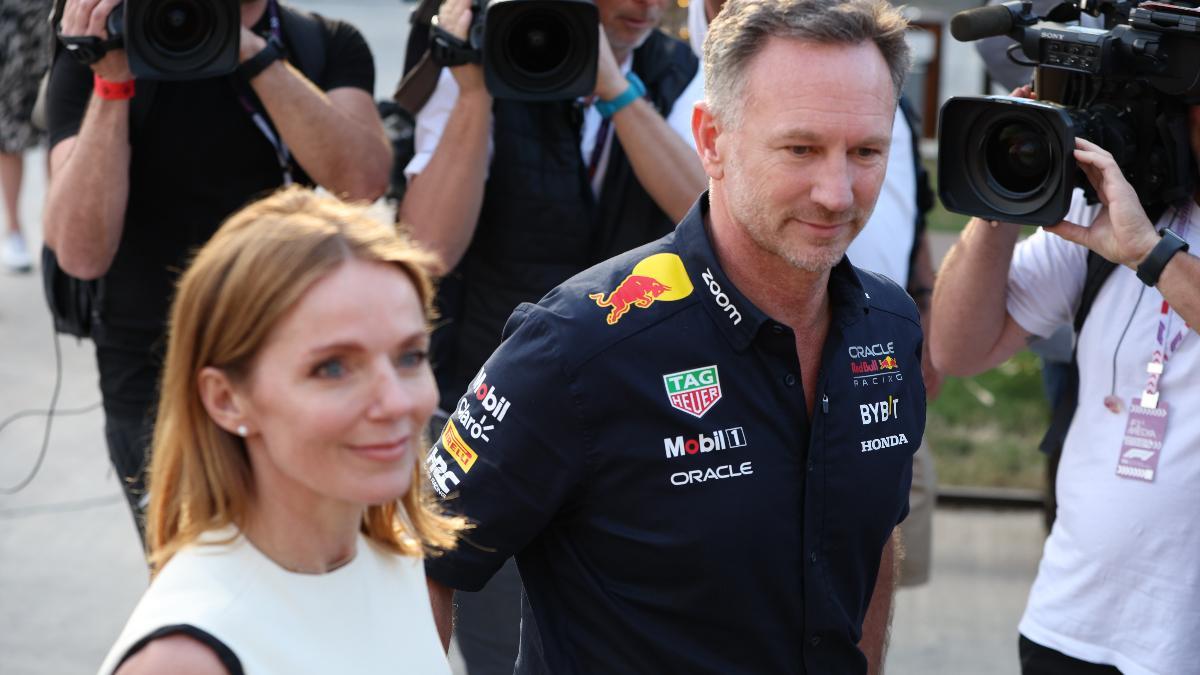 Christian Horner y su mujer, la ex Spice Geri Halliwell