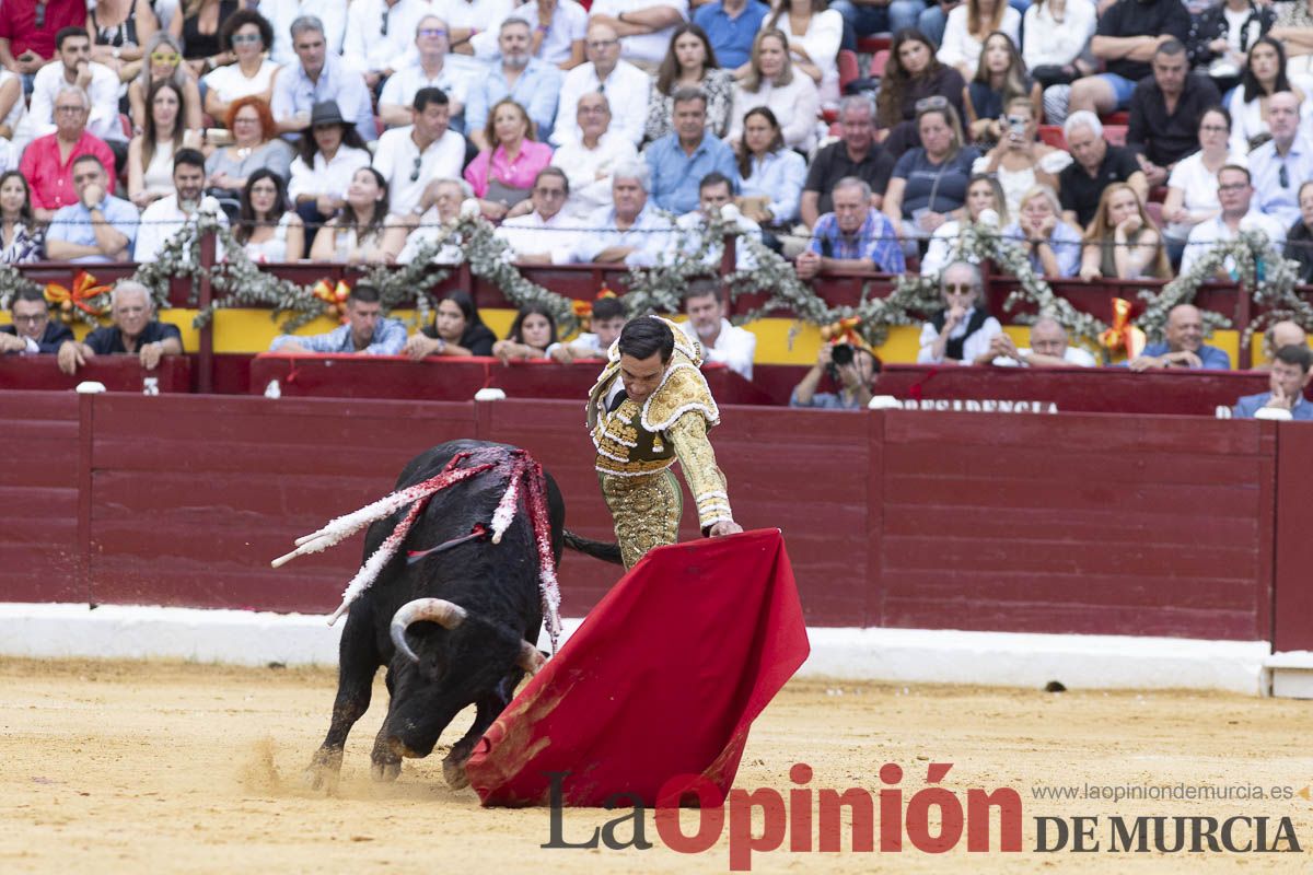 Cuarta corrida en la Feria Taurina de Murcia (Castella, Manzanares y Ureña)