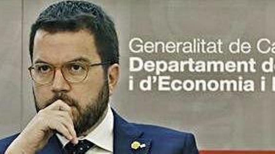 El vicepresident i conseller d&#039;Economia i Hisenda, Pere Aragonès