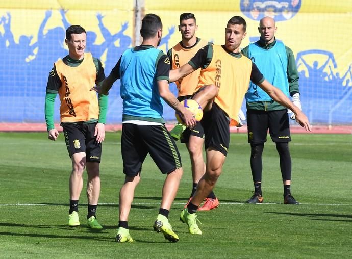 01/02/2019 TELDE. Entrenamiento UD Las Palmas en El Hornillo.  Fotografa: YAIZA SOCORRO.