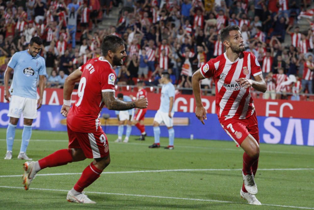 Les imatges del Girona - Celta de Vigo