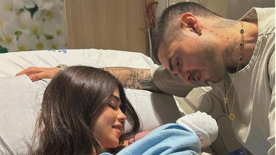 Violeta Mangriñán y Fabio Colloricchio dan la bienvenida a su segunda hija
