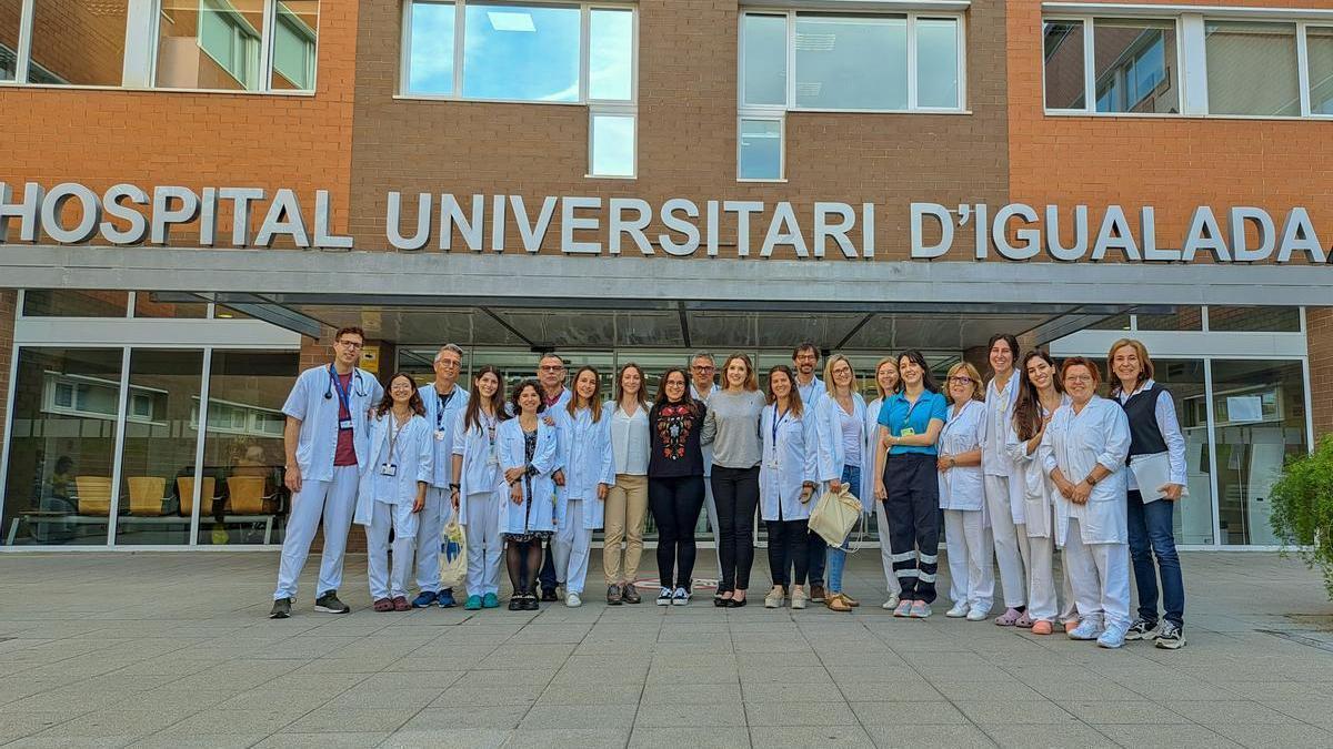 Els residents i l'equip docent del Consorci Sanitari de l'Anoia