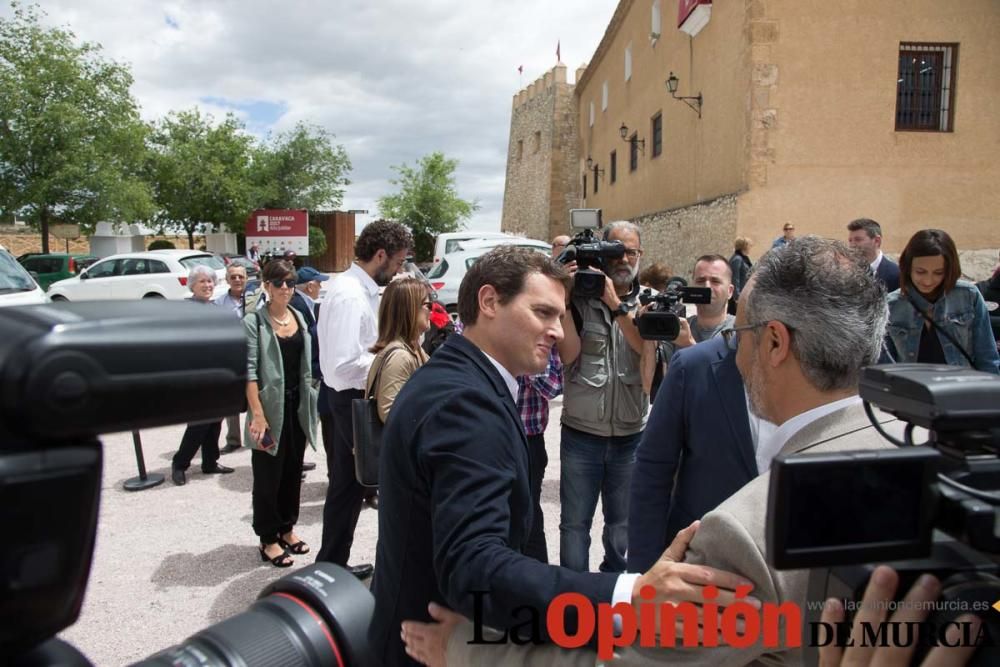 Visita de Albert Rivera a Caravaca