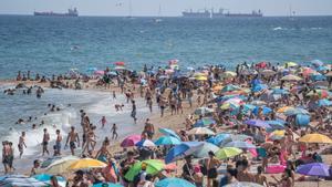 Catalunya afronta un segon dia amb onada de calor amb un avís de perill