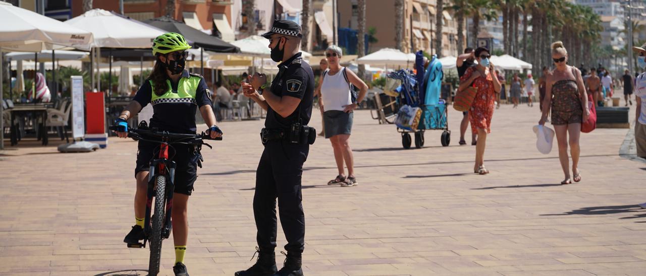 Agentes de la Policía Local de La Vila.