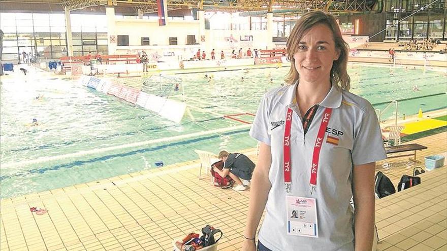 Virginia César repite como médico de la Selección Española de Waterpolo