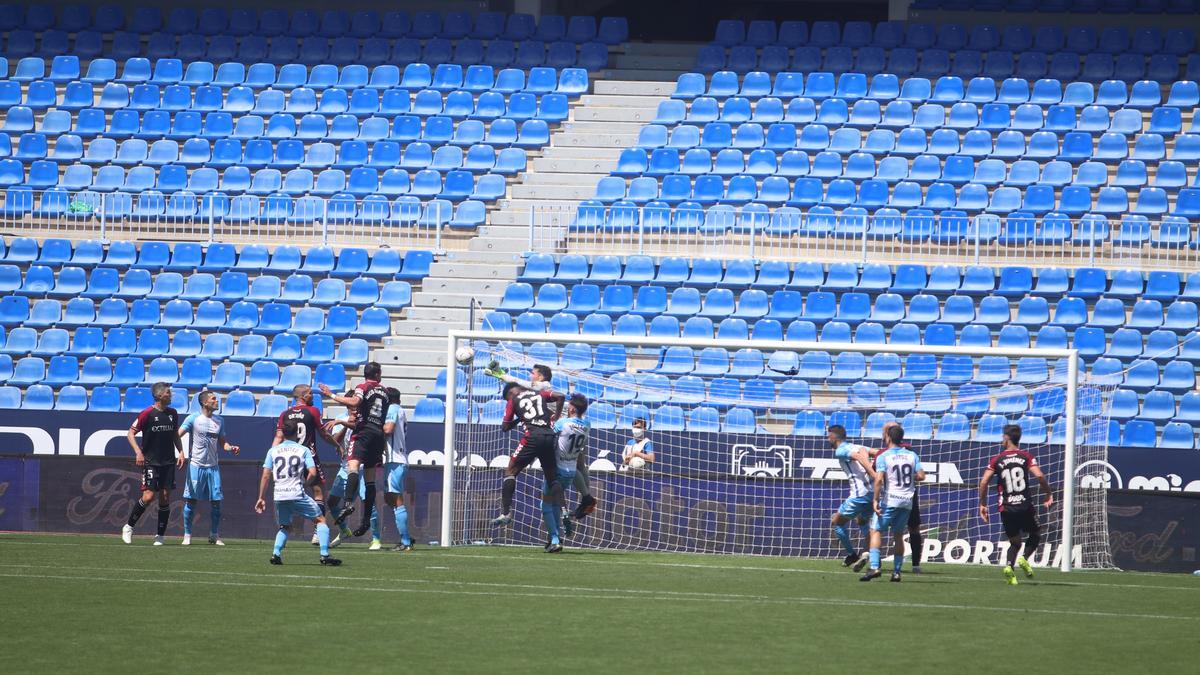 Caye Quintana se reencuentra con el gol ante el Albacete.