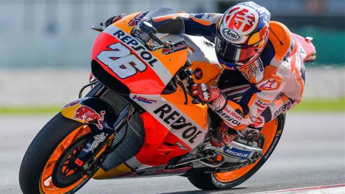 Dani Pedrosa fue el más rápido en Tailandia