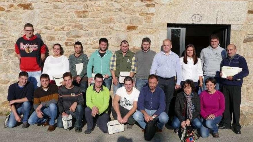 AED clausura en Rodeiro el curso de biotecnologías