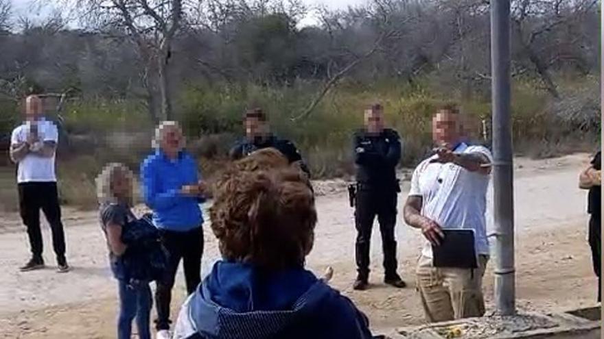 Máxima tensión por el desalojo de una vivienda en Guardamar por parte de una empresa desokupa