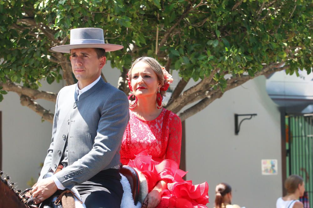 Caballos en el Real de la Feria