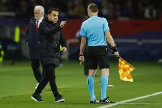 Xavi: "Per una decisió arbitral s’acaba la feina d’una temporada"