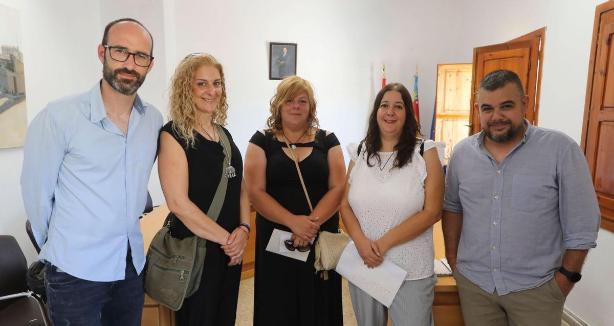 Gobierno de Albalat antes de la dimisión de Silvia Casas